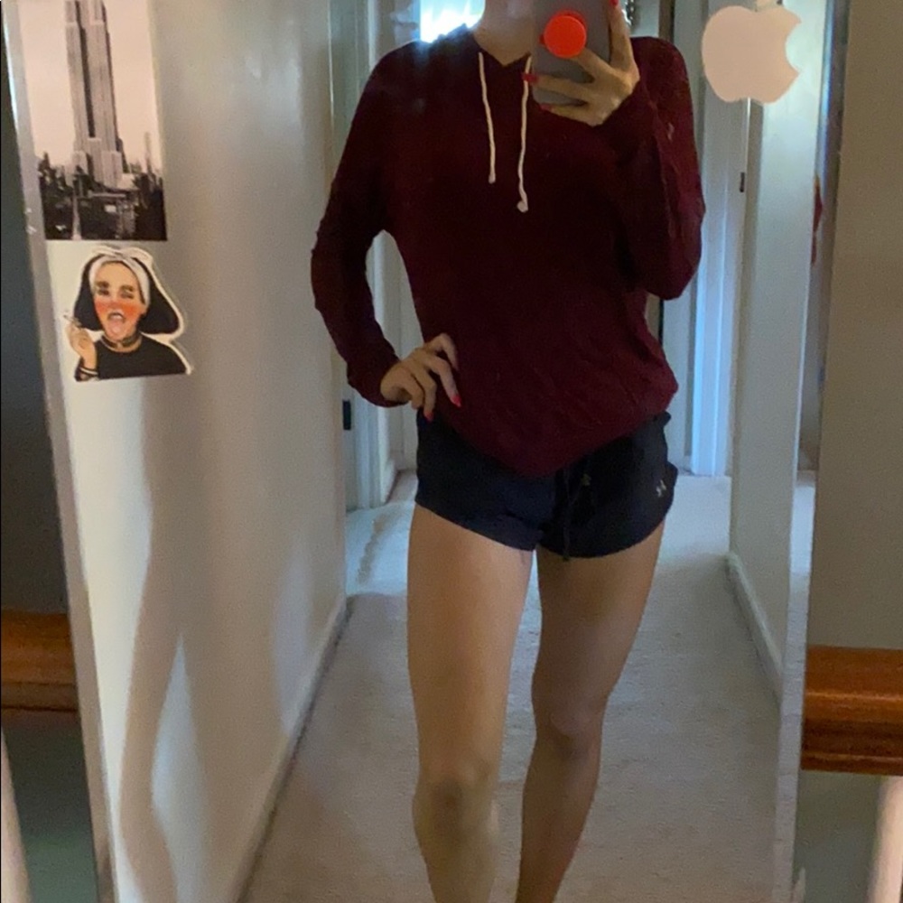 Maroon pink republic sweatshirt